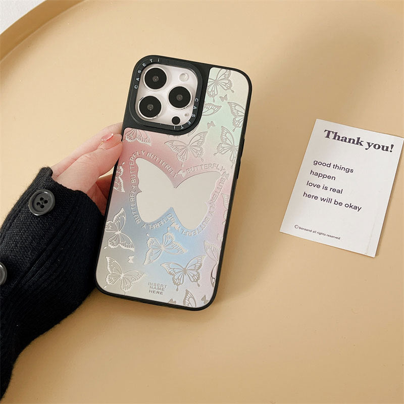 Inspirational Letter Mirror Phone Case