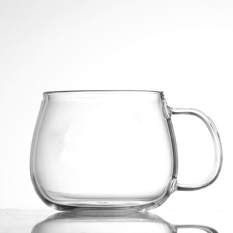 Cute Glass Expression Coffee Cup Mug