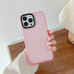 Alphabet Candy Solid Color Anti-fall Plastic Phone Case