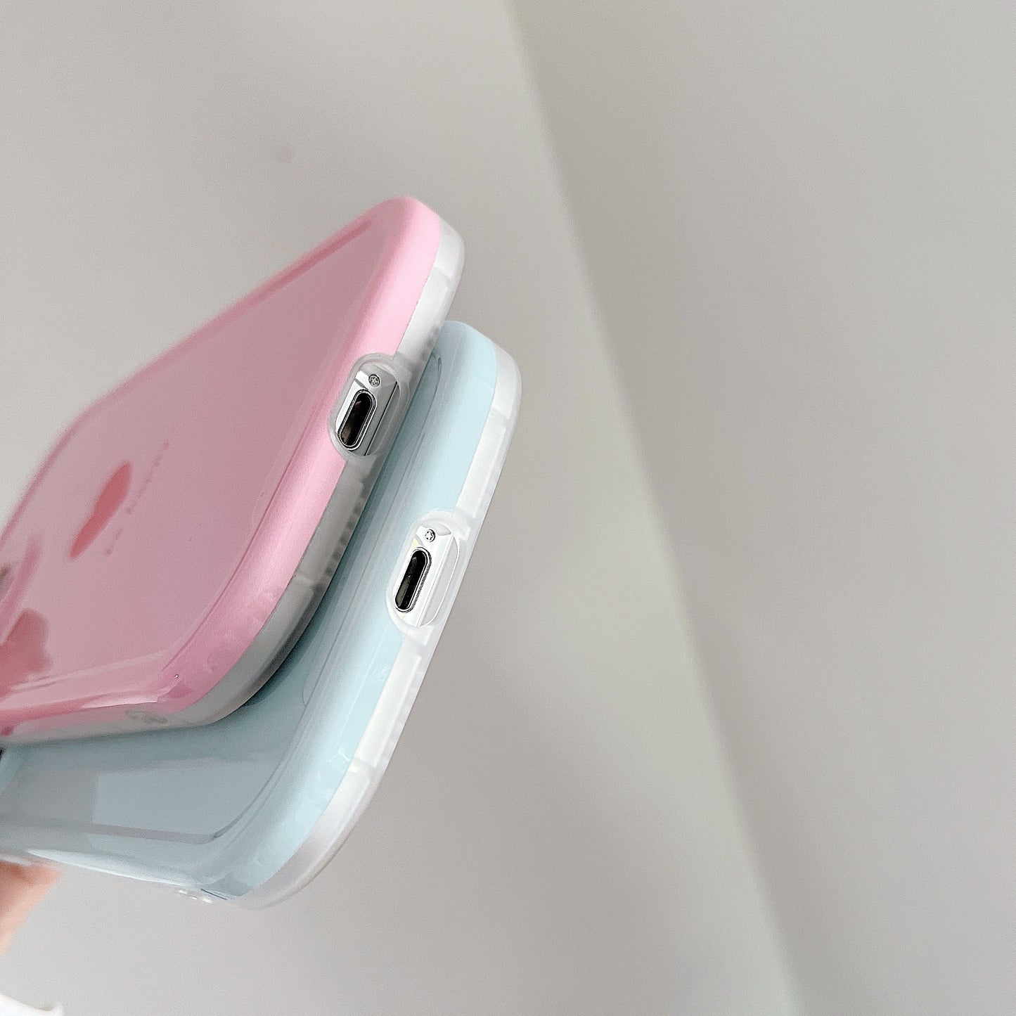 Cute Macaron Color Love Phone Case