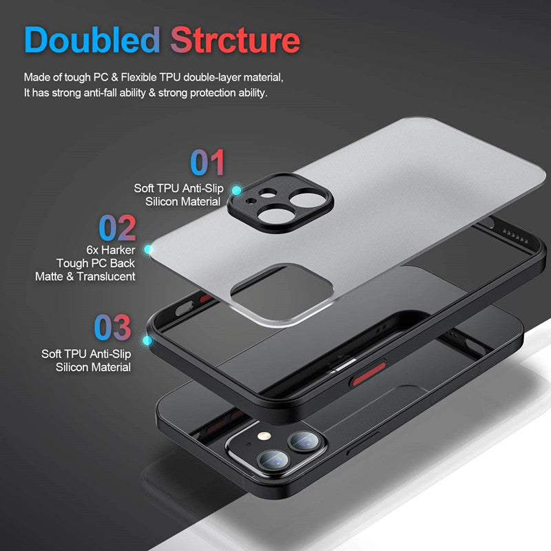 Silicone cell phone case strong anti-fall ability & strong protective ability 